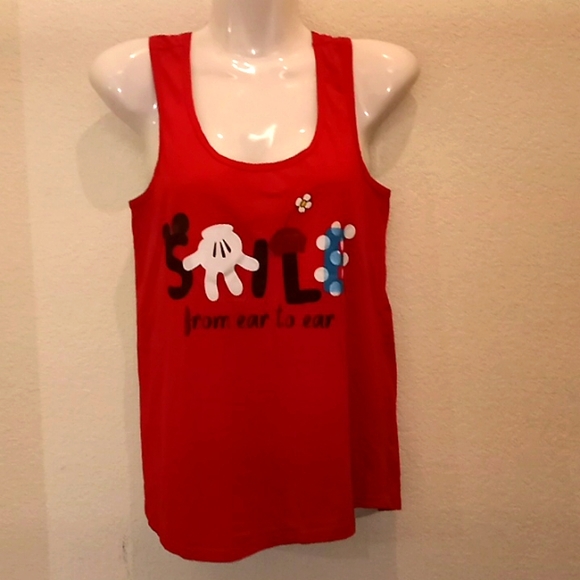 Disney Store Smile from Ear to Ear Minnie Mouse Tank Top - Picture 2 of 11